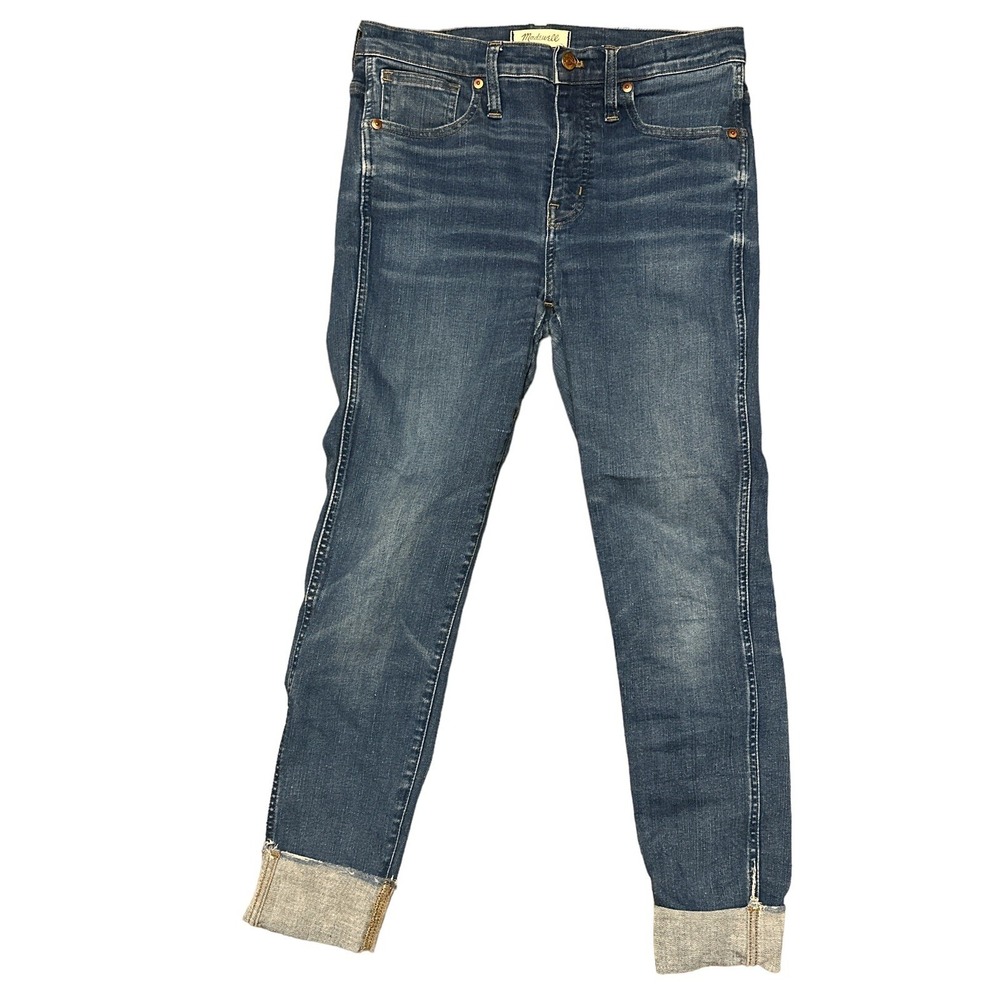 Madewell Womans 9" High-Rise‎ Skinny Size 29 89%Cotton 7% Polyester 4% Elastane